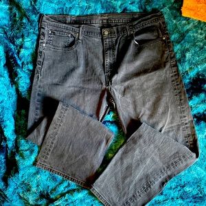 Mens Levis 569 straight cut